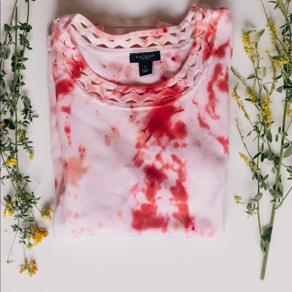 Pink Tie Dye Shirt!